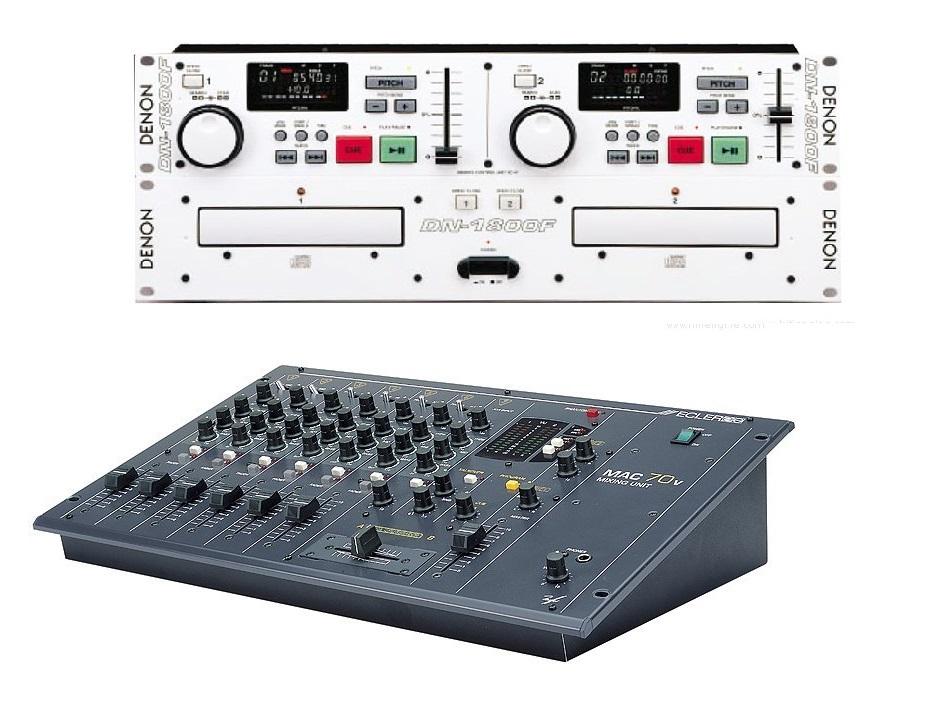 Ecler mac 70i & Denon 1800F