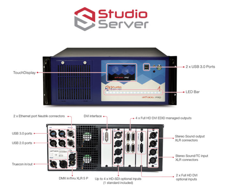 ARKAOS MEDIA MASTER 5 - SERVEUR DE STUDIO